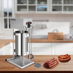 ROVSUN Electric Sausage Stuffer 10L Variable Speed Sausage Maker Stainless Steel