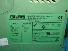 Phoenix Contact MINI-PS-100-240AC/24DC/1 MINIPS100240AC24DC1 Power Supply