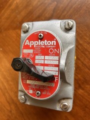 Appleton EDS175-F1 Explosion Proof Hazardous Location Snap Switch 20A 277V