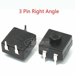 DC 30V 1A Double Row Latching On Off Mini Flashlight Torch Push Button Switch