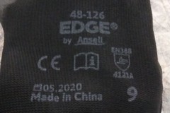 Ansell Edge 48-126 144 Pk Size 9 Black Multi-Purpose Gloves