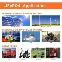 PUJIMAX 12V 100Ah LiFePO4 Lithium Battery BMS 100Ah Cycle Deep for Solar RV NEW