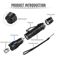 Green Laser Pointer Star Visible Beam Light 2mw Rechargeable Lazer Pen Waterproo