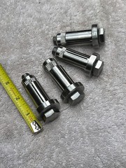 {4} LOT * Lindapter M12 HB * 3/4″ x 2-3/4″ Hollo-Bolt * STAINLESS STEEL* LHBM12