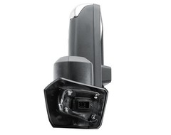 Longling Passenger Right Side Door Towing Mirror Power Heated Glass Blis Chrome