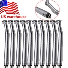 10 Pcs Seasky NSK PANA MAX Style Dental High Speed Turbine Handpiece 4Hole Y1BA4