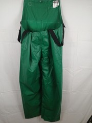 MCR Safety River City Dominator 388BF Green Bib Overalls Size XL