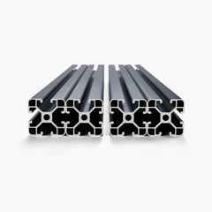 4PCS 39.4 in (1000 mm) T Slot 2040 Aluminum Extrusion Anodized Linear Rail