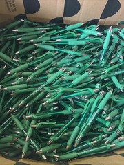 1250 Misprint Green Pens – Ballpoint Retractable Click Pen