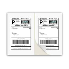 200 – PACKZON 8.5 x 5.5 Shipping Half-Sheet Self-Adhesive eBay PayPal Labels