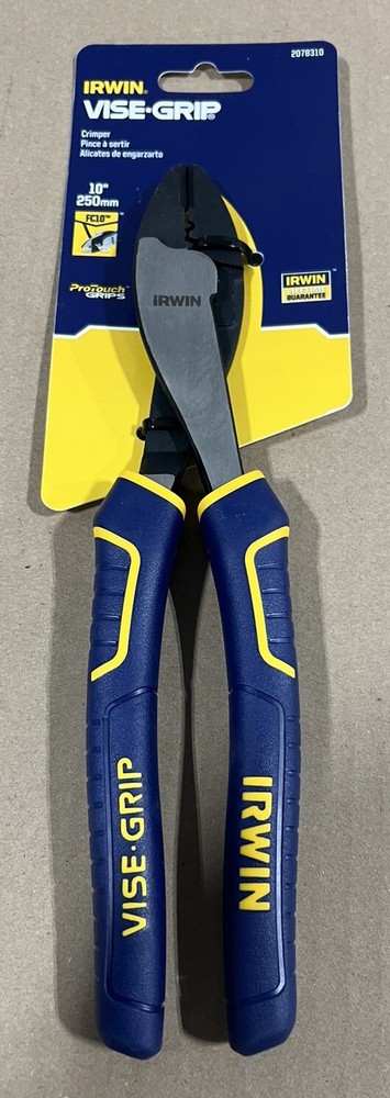 IRWIN / Vise-Grip 10” Wire Crimper with Protouch Grips Forged FC10 NEW