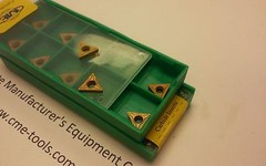 20pcs TCMT2(1.5)1 Tin coated carbide inserts for 3/8″&smaller index tool bits