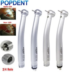 NSK Style Dental Fiber Optic LED E-generator/ High Speed Handpiece NoLED 2/4HOLE