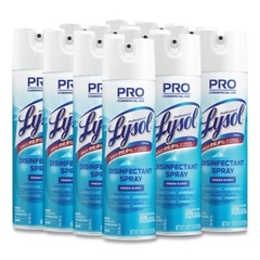 Professional LYSOL Brand 04675CT 19 oz. Aerosol Spray – Fresh Scent (12/CT) New