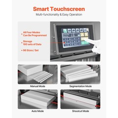 Uimoso Electric Paper Cutter Heavy Duty Metal Programmable Cutting Machine