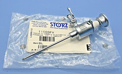 Karl Storz 11603FY Trocar(11603Y) with Cannula(11603H1)(11601A1) Set, 2.5mmX6cm