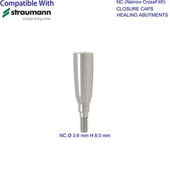 Dental Mini Healing Abutment Healing Closure Cap Fit for Straumann ITI