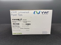 VWR 76322-528, 10uL, Filtered, Low Retention, 1 Box w/10 Racks, Expire 02/2027