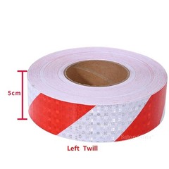 Conspicuity Tape DOT-C2 Approved Reflective Trailer Red White 5” 10’’x15’ 1 Roll