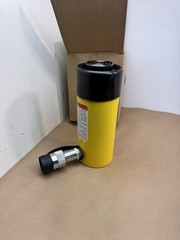 New 25 Ton 4 Inch Stroke Hydraulic Cylinder 10K PSI Same Spec As Enerpac RC254