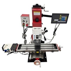 Precision Brushless Milling and Drilling Machine+Axis X Power Feed+Grating Ruler