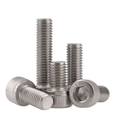 10-100Pcs 304 Stainless Steel Allen Hex Socket Cap Head Screws Bolts M3 M4 M5 M6
