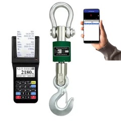 Washdown Safe 2,000 lb Crane Scale with Android App & Certificate