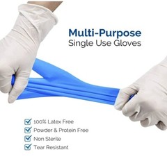NEW Jointown Vinyl Synmax Disposable Exam Gloves Powder & Latex Free 100ct Box
