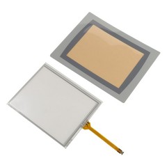 Touch Screen Panel Glass Digitizer PanelView Plus 7 2711P-T6C21D8S+Overlay Film