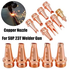 7pcs Laser Welding Nozzle +1 pc 70mm Scale Tube for Handheld Welder Wire w/box