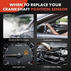 A-Premium Engine Crankshaft Position Sensor Compatible with Scion xA xB…