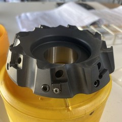 Kennametal 4” Dia Indexable Facemill # 100B08RP70SP12C2WUFP w/ 9 inserts