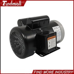5HP Electric Motor 3450RPM Single Phase 208-230V 56C Frame 5/8″ Shaft 60HZ TEFC