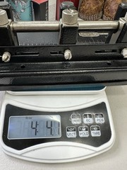OIC Heavy-Duty 3-Hole Punch – Solid Metal – EUC (32-Sheet Capacity)