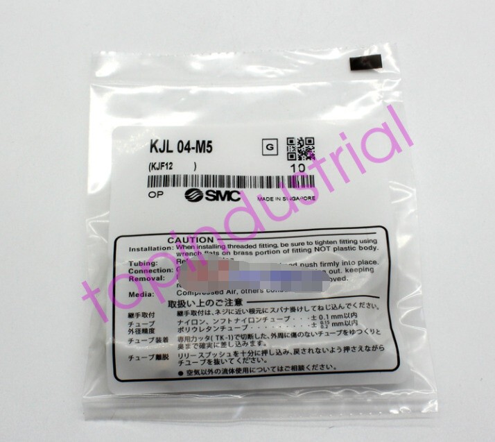 1Bag/10pcs New SMC KJL04-M5 KJL04M5 Fittings Free Shipping #SM