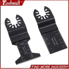 Findmall 32 Pcs Universal Oscillating Saw Blades Kit Bi-Metal Multi Tool Blades