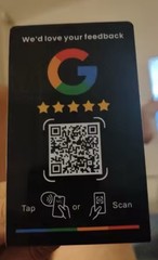NFC Google review cards, Instant 5 Star Reviews (Easy setup and process.)