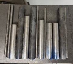 8620 HR & CD Alloy Steel Round Bar Stock – 13 Pieces – 26.25 lbs – Machinable