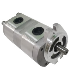 Double Gear Hydraulic Pump HGP-33A-F6/6R 17.46mmd Shaft Replacement