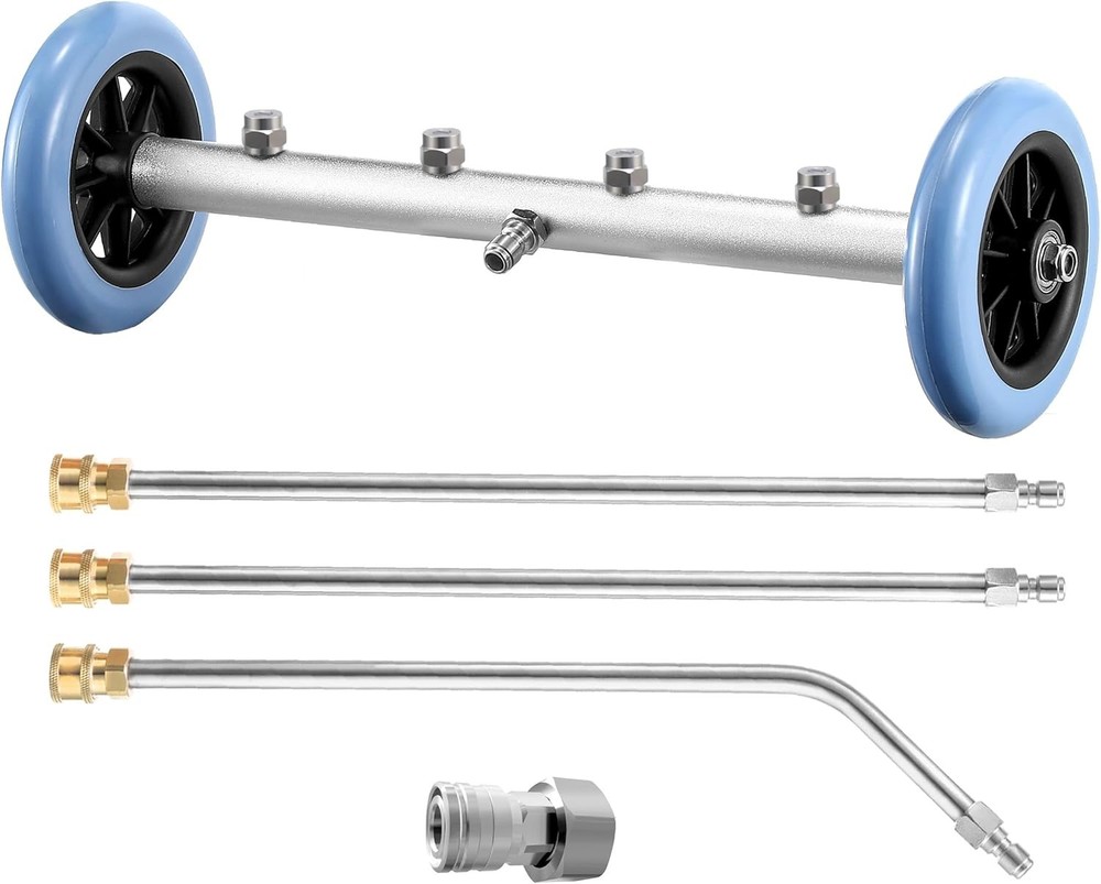 16 Inch 4000 PSI Undercarriage Washer with 3 Extension Wands