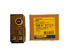 NEW QO2100 Square D 100 Amp 240 Volt Circuit Breaker / OVERNIGHT OPTION