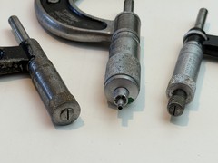 Set Of 3 Starrett Micrometer No 436 2″-3″ & 3″-4″ No 239 1″-2″