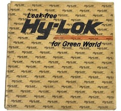 HY-LOK, NV2H-4T, 1/4″ TUBE, 316 SST, INTEGRAL BONNET NEEDLE VALVE, NEW NOS S