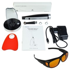 VVDental Dental LED Curing Light 1 Sec 10.5mm Cure lamp 3000mW/cm² OLED Screen