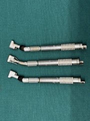 Vtg Midwest American True-Torc Dental Handpiece +Attachments +Parts (18H)