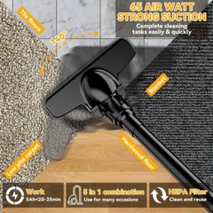 Cordless Vacuum for DeWalt 20V Battery,5 in 1 Handheld Electric Vacuum Cleaner