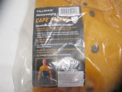 Tillman (3221M) Bourbon Brown Medium Side Split Leather Welding Cape Sleeves