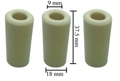 3-pack General Pump 44040109 Replacement CERAMIC PISTON 18mm fits Interpump GP