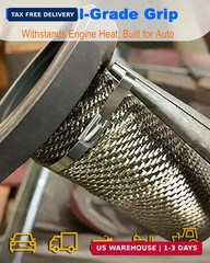 Metal Zip Ties (100PCS 11.8 Inch), 304 Stainless Steel, Heavy Duty Self-locking