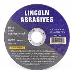 10 Pack 4″ X .040″ X 5/8″ Cut-off Wheels Cutting Discs Stainless Steel & Metal
